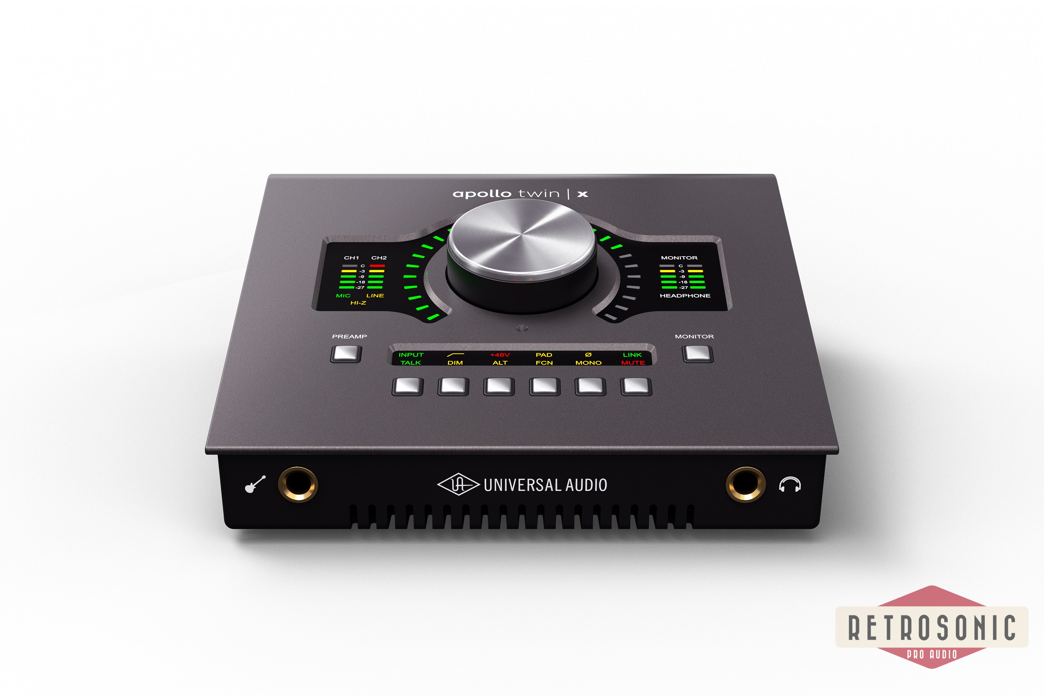 Universal Audio Apollo Twin X QUAD Heritage Edition (Desktop/Mac/Win/TB3)