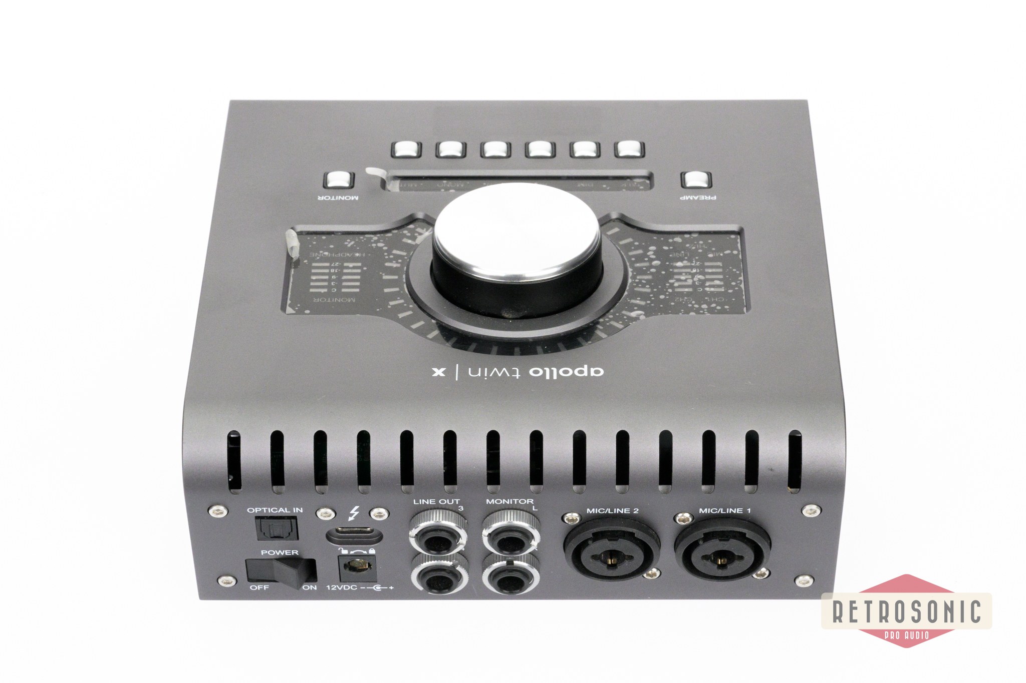 Universal Audio Apollo Twin X w/ DUO Processing (Desktop/Mac/Win/TB3)