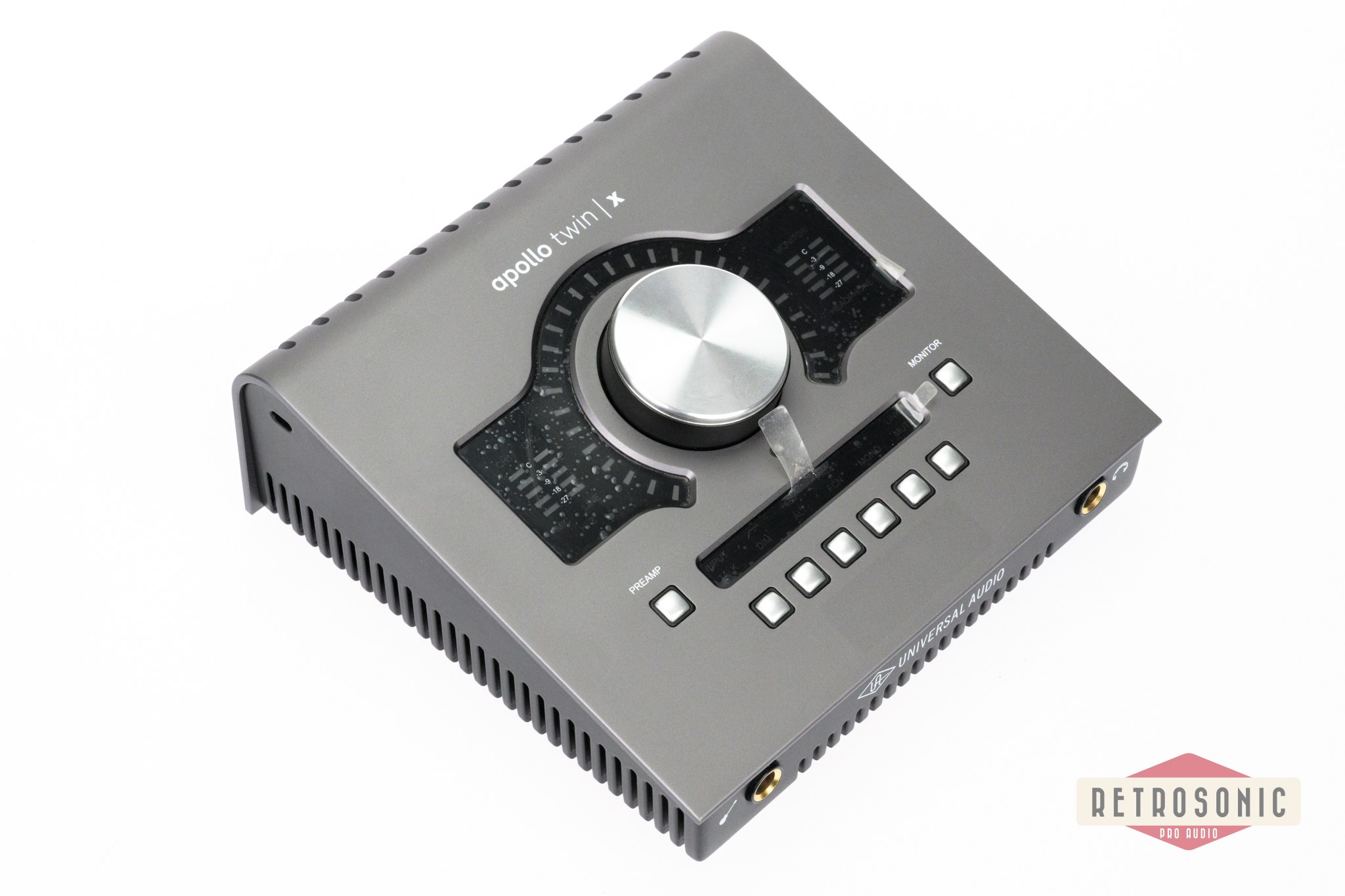 Universal Audio Apollo Twin X w/ DUO Processing (Desktop/Mac/Win/TB3)