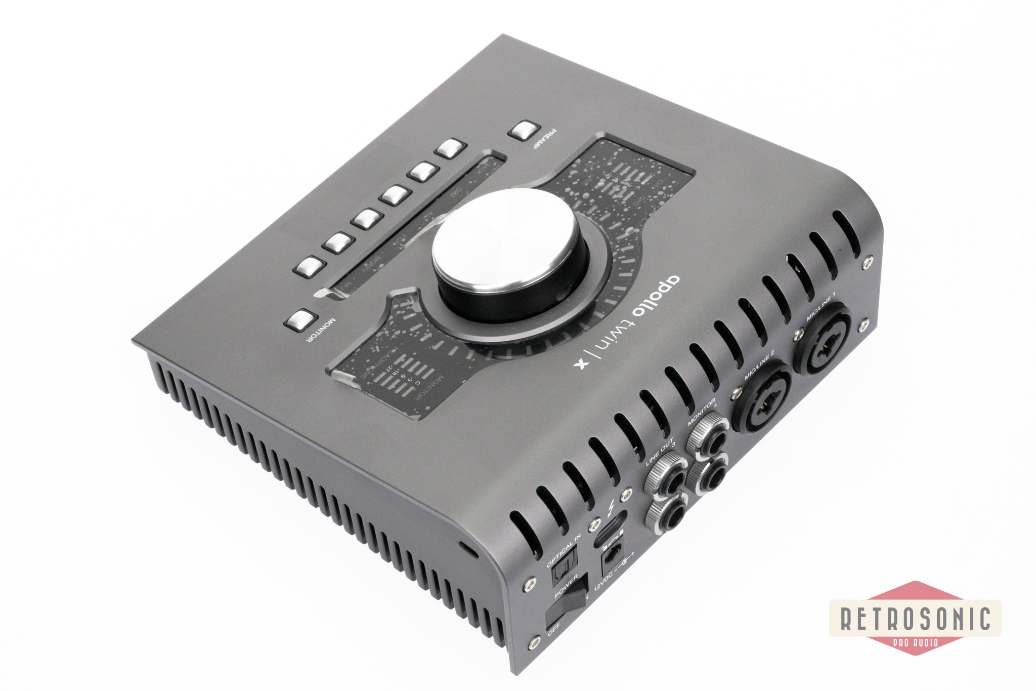 Universal Audio Apollo Twin X w/ DUO Processing (Desktop/Mac/Win/TB3)
