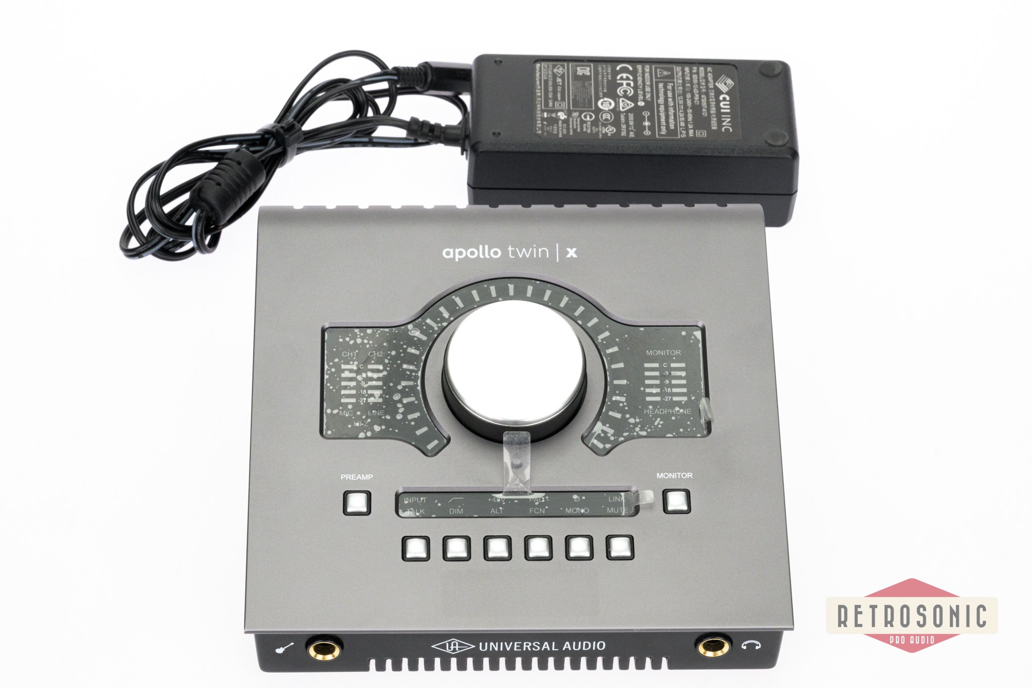 Universal Audio Apollo Twin X w/ DUO Processing (Desktop/Mac/Win/TB3)