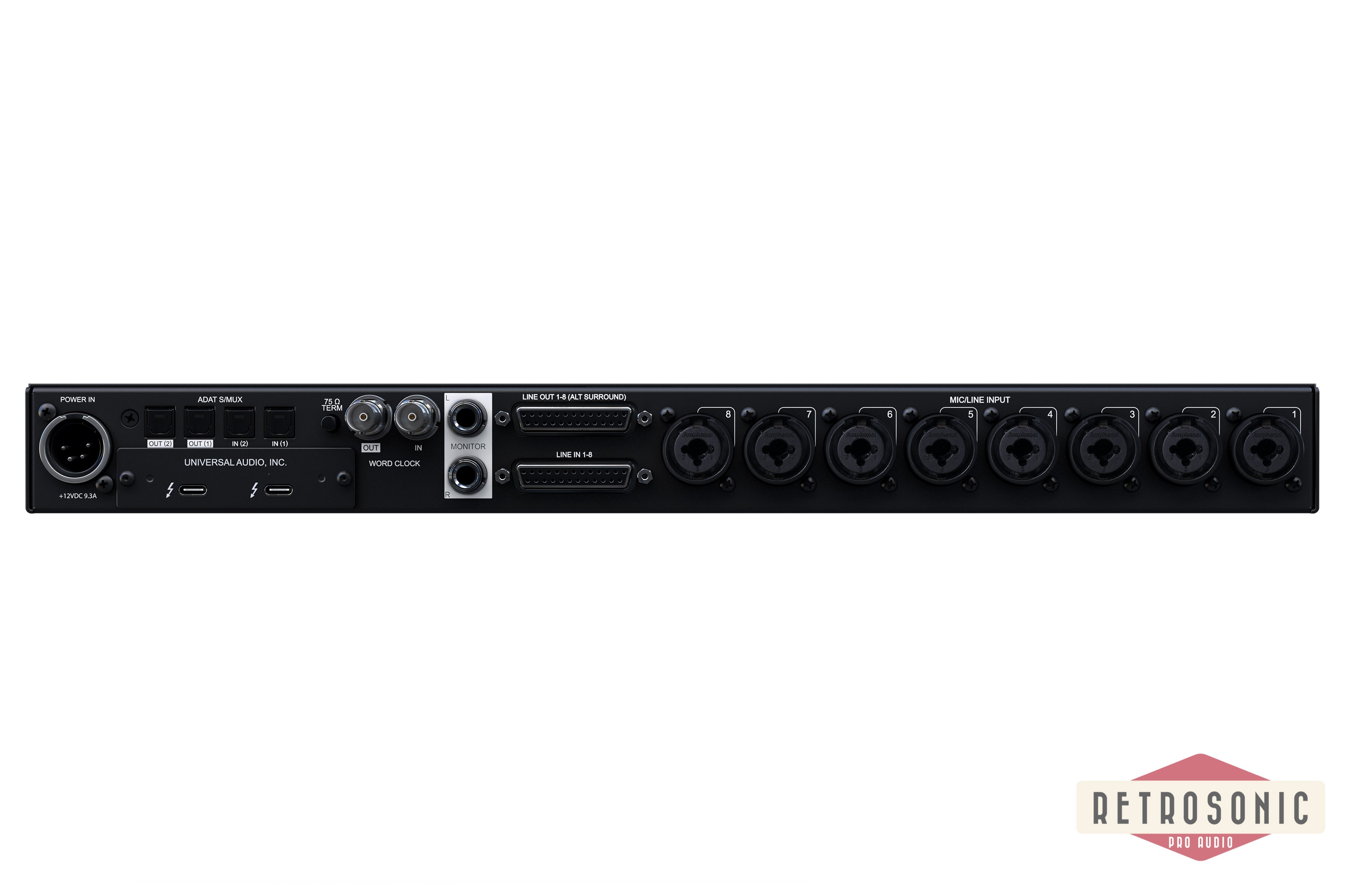 Universal Audio Apollo x8p Heritage Edition (Rack/Mac/Win/TB3)