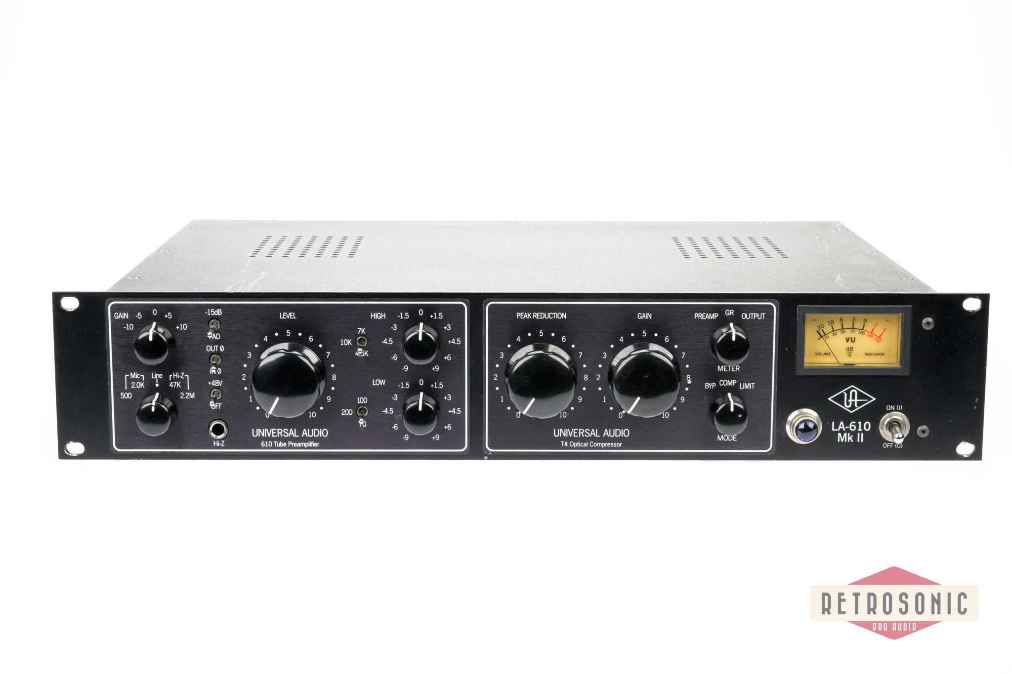 Universal Audio LA-610 Mk II Classic Tube Recording Channel