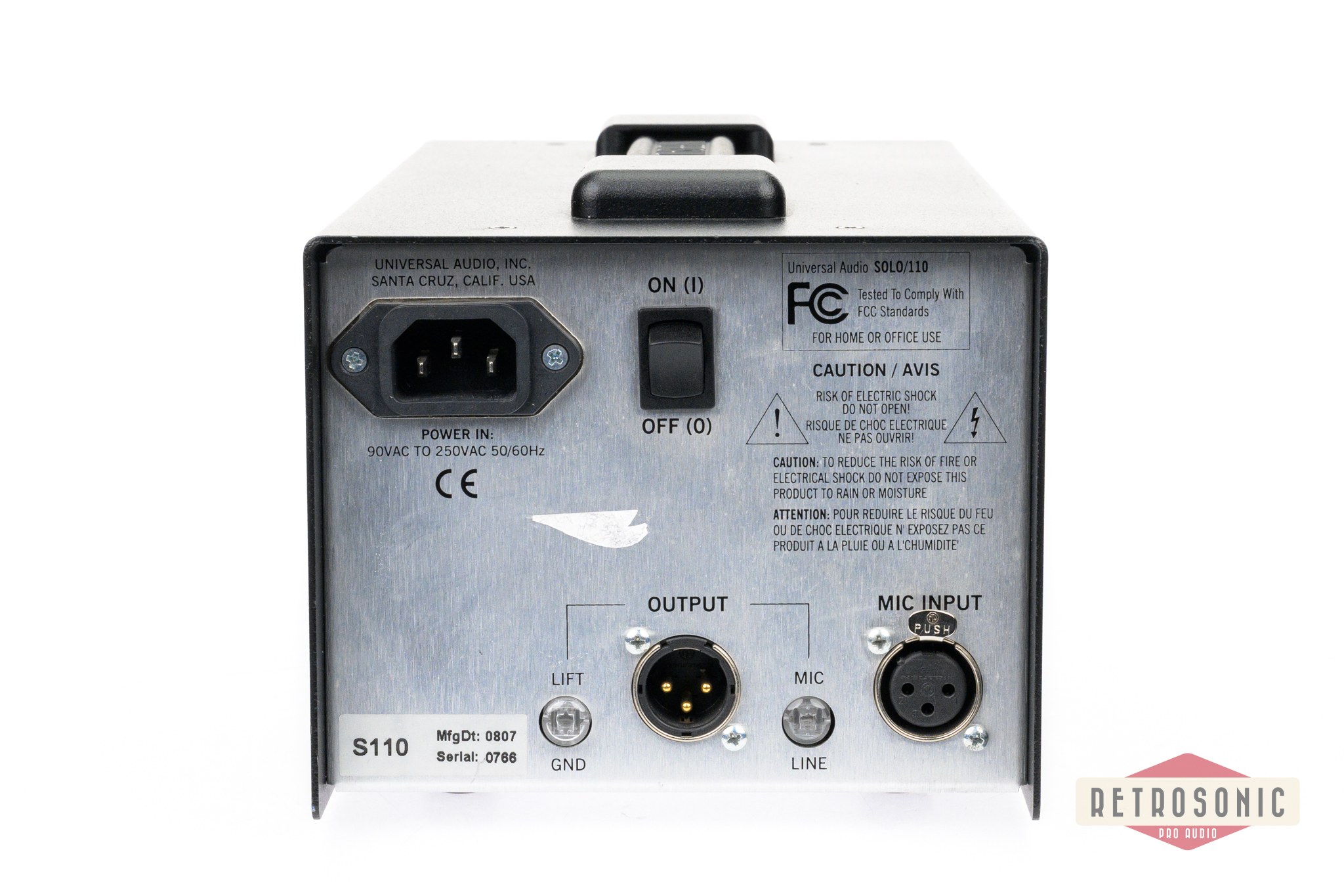 Universal Audio Solo/110 Preamp/DI #2