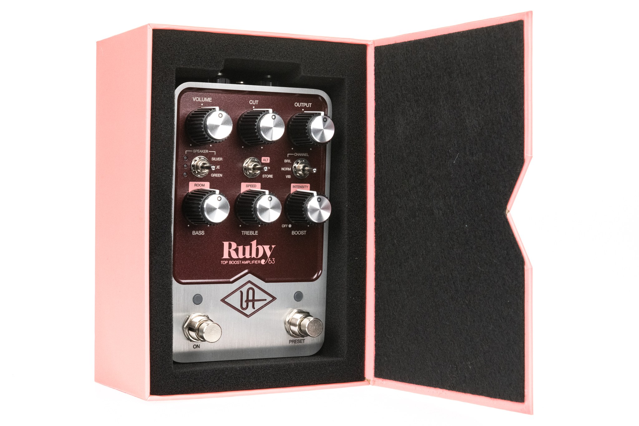 Universal Audio UAFX Ruby ´63 Top Boost Amplifier Pedal