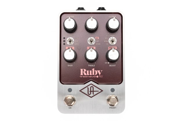 Universal Audio UAFX Ruby ´63 Top Boost Amplifier Pedal