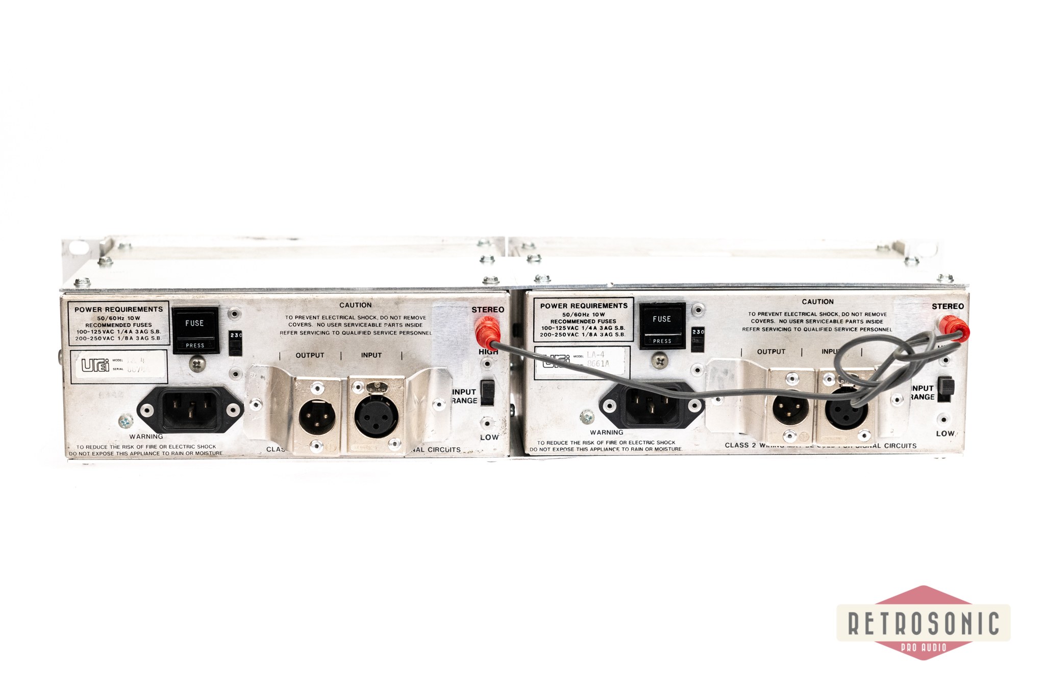 Urei LA-4 Compressor Limiter Pair