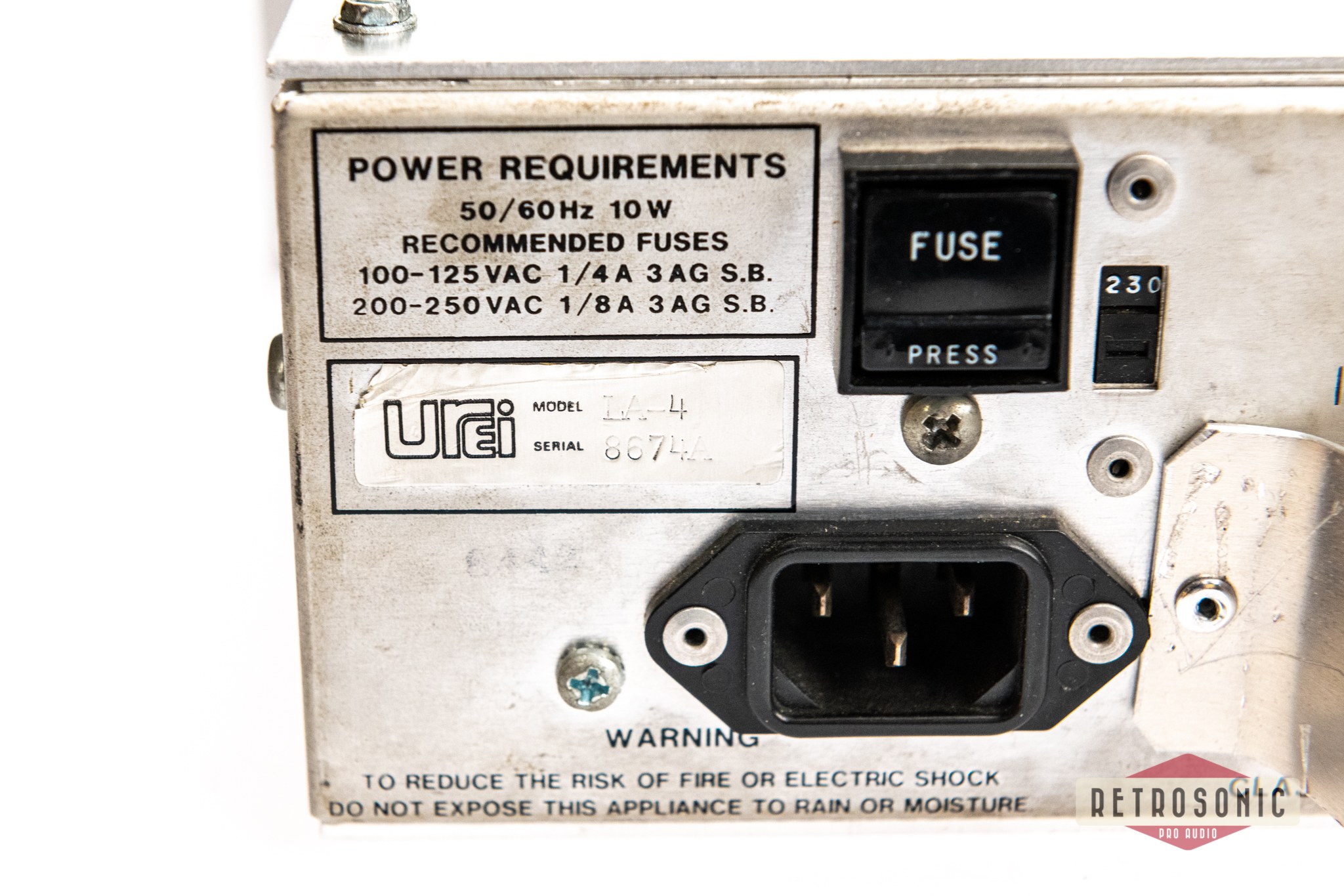 Urei LA-4 Compressor Limiter Pair