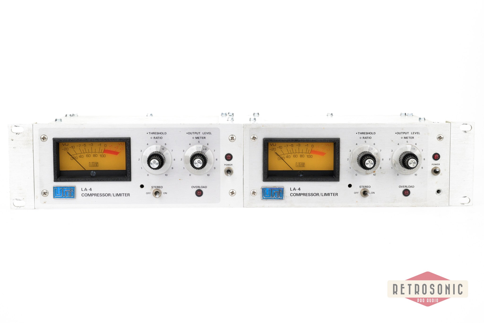 Urei LA-4 Compressor/Limiter Pair (Siret Mod)