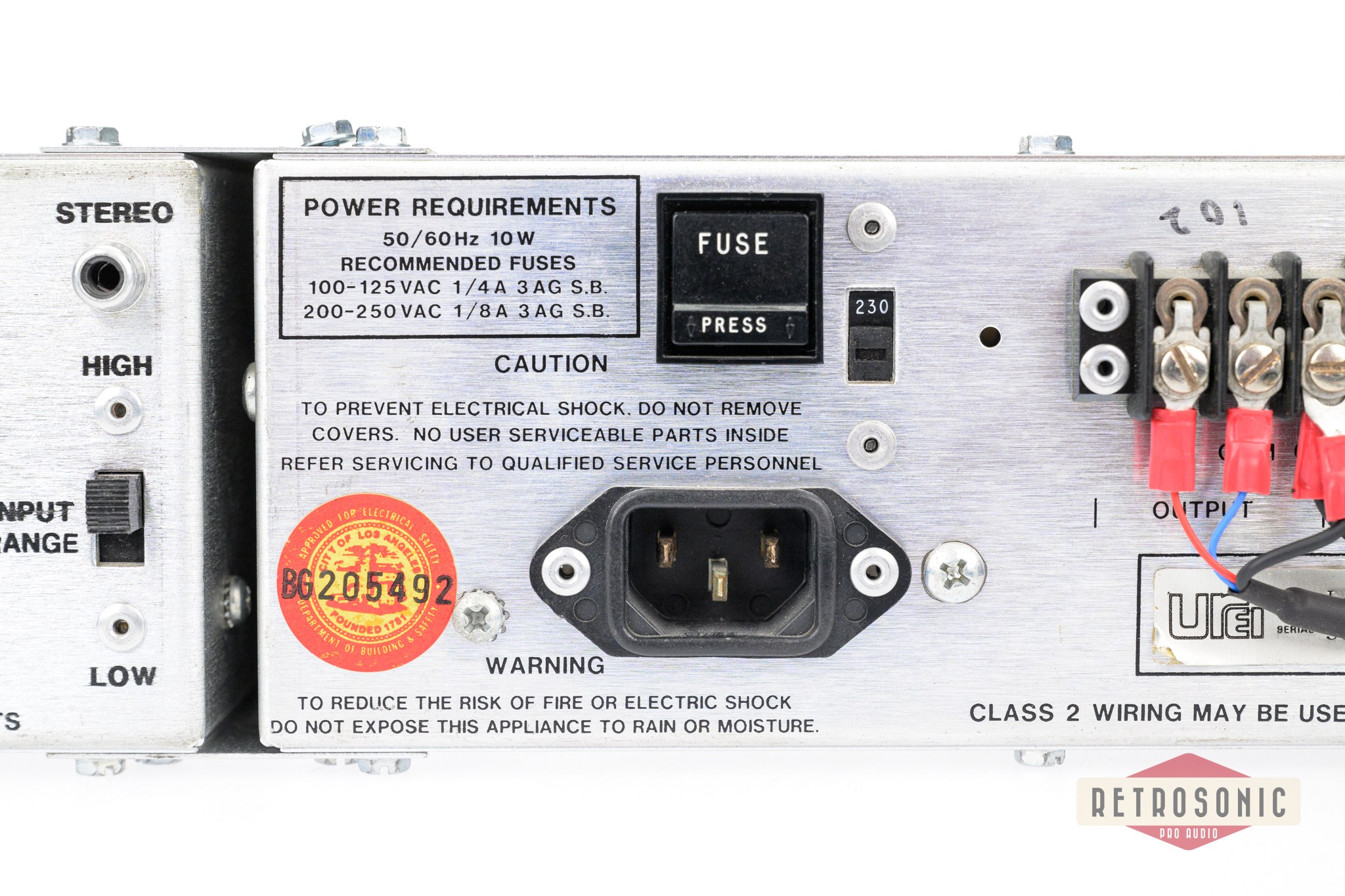 Urei LA-4 Compressor/Limiter Pair (Siret Mod)