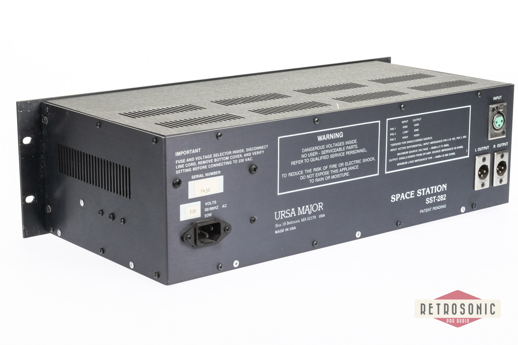 Ursa Major SST-282 Space Station Blue Face