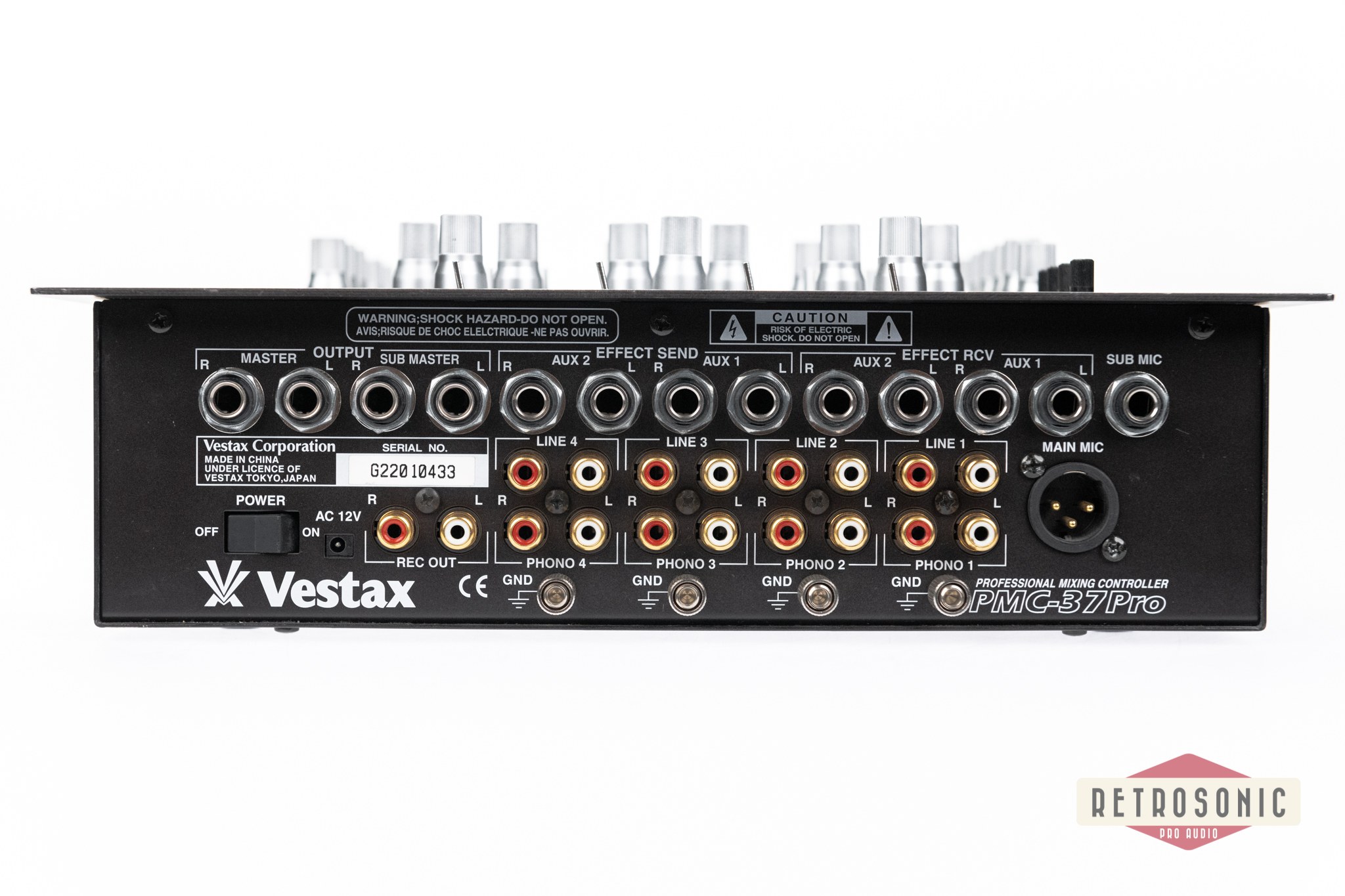 Vestax PMC-37 Pro Professional Mixing Controller Vestax PMC-37 Pro Professional Mixing Controller