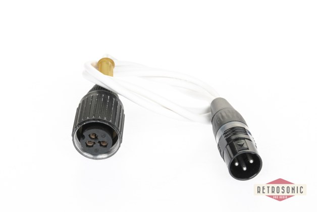 VTC 3-pin Femal Tuchel to XLR-M mic cable adapter 1m