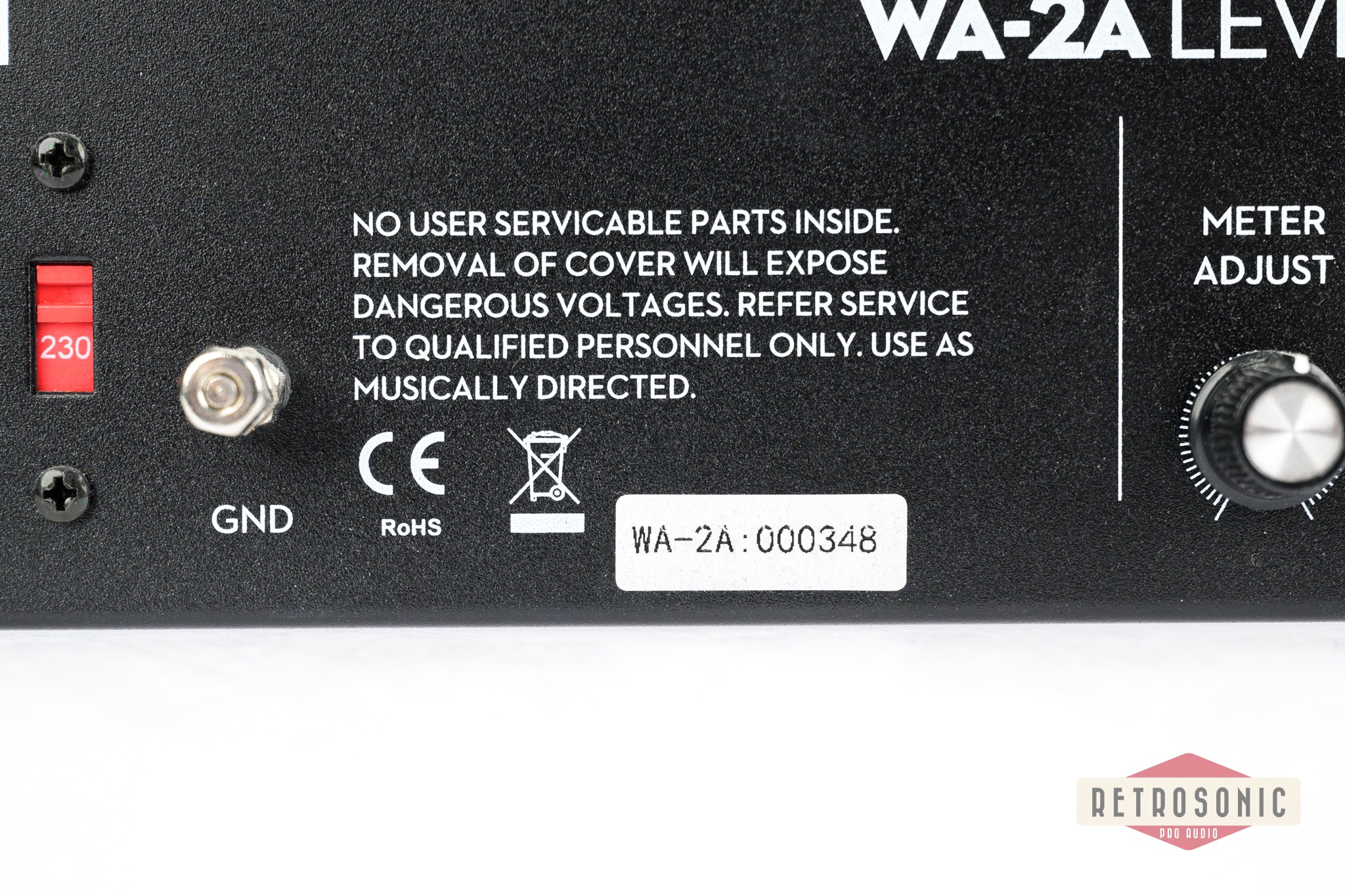 Warm Audio WA-2 Compressor