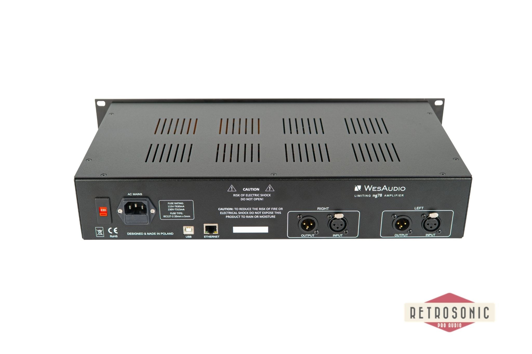 WesAudio NG78 Stereo FET Compressor