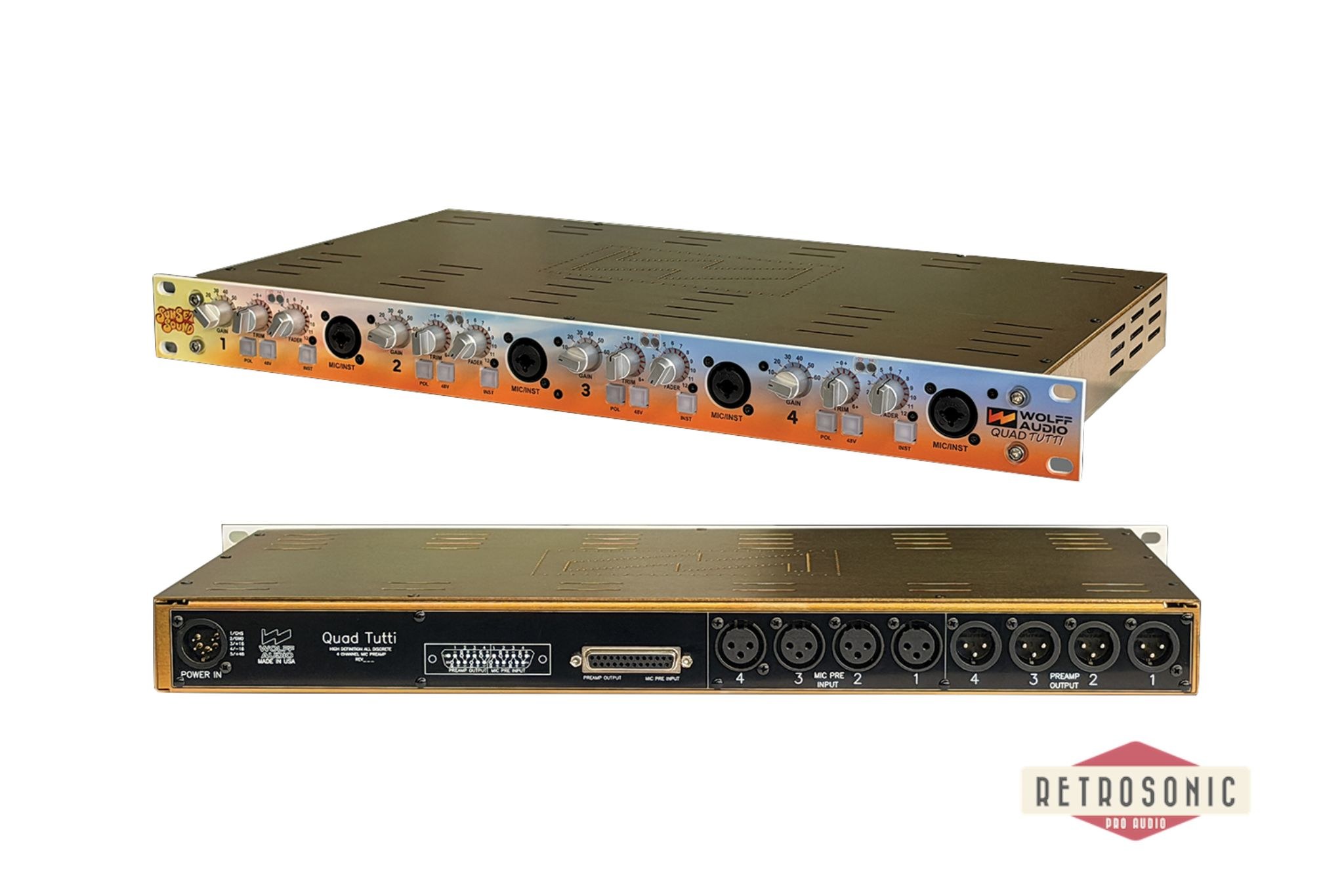 Wolff Audio Quad Tutti