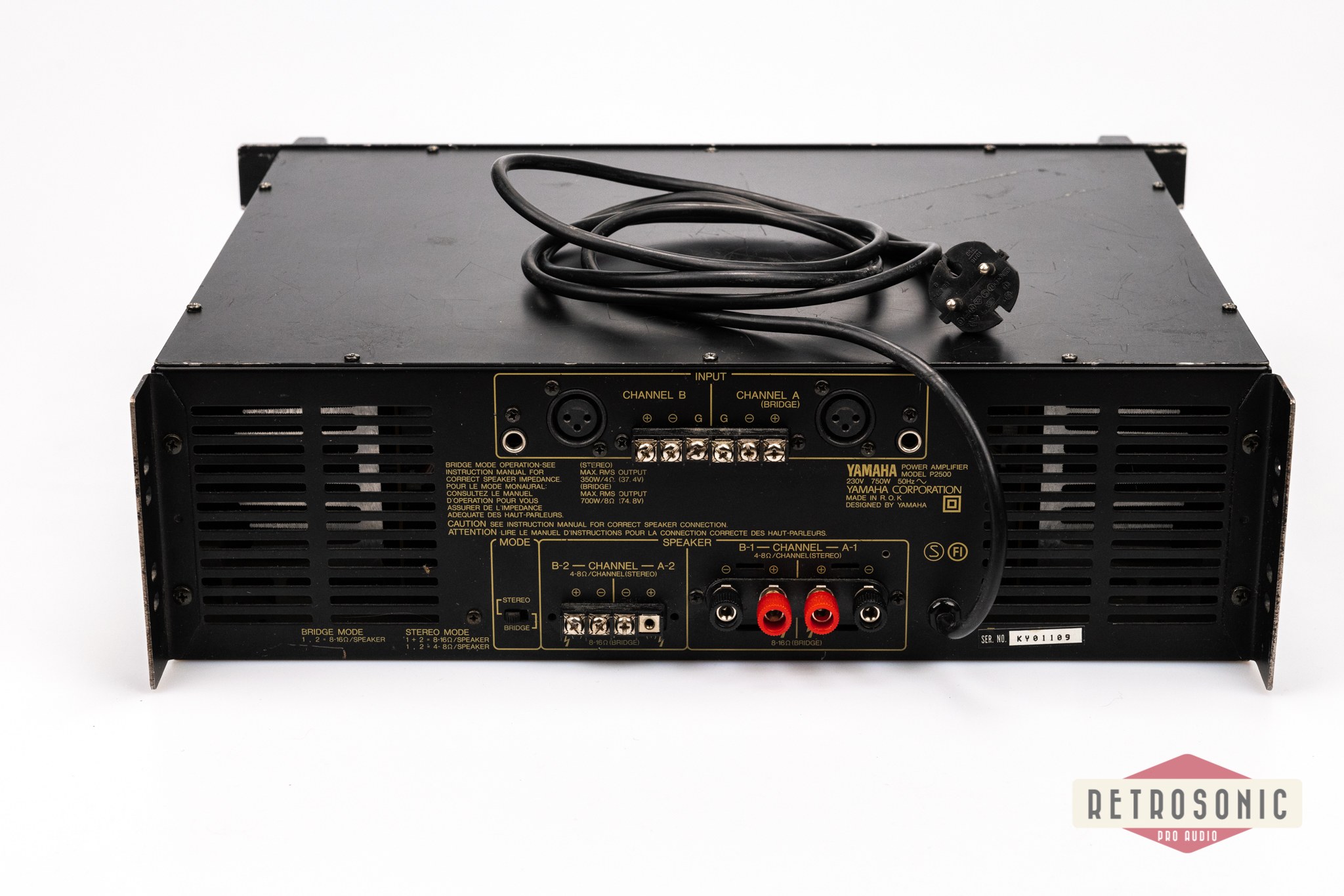 Yamaha P 2500 Power Amp