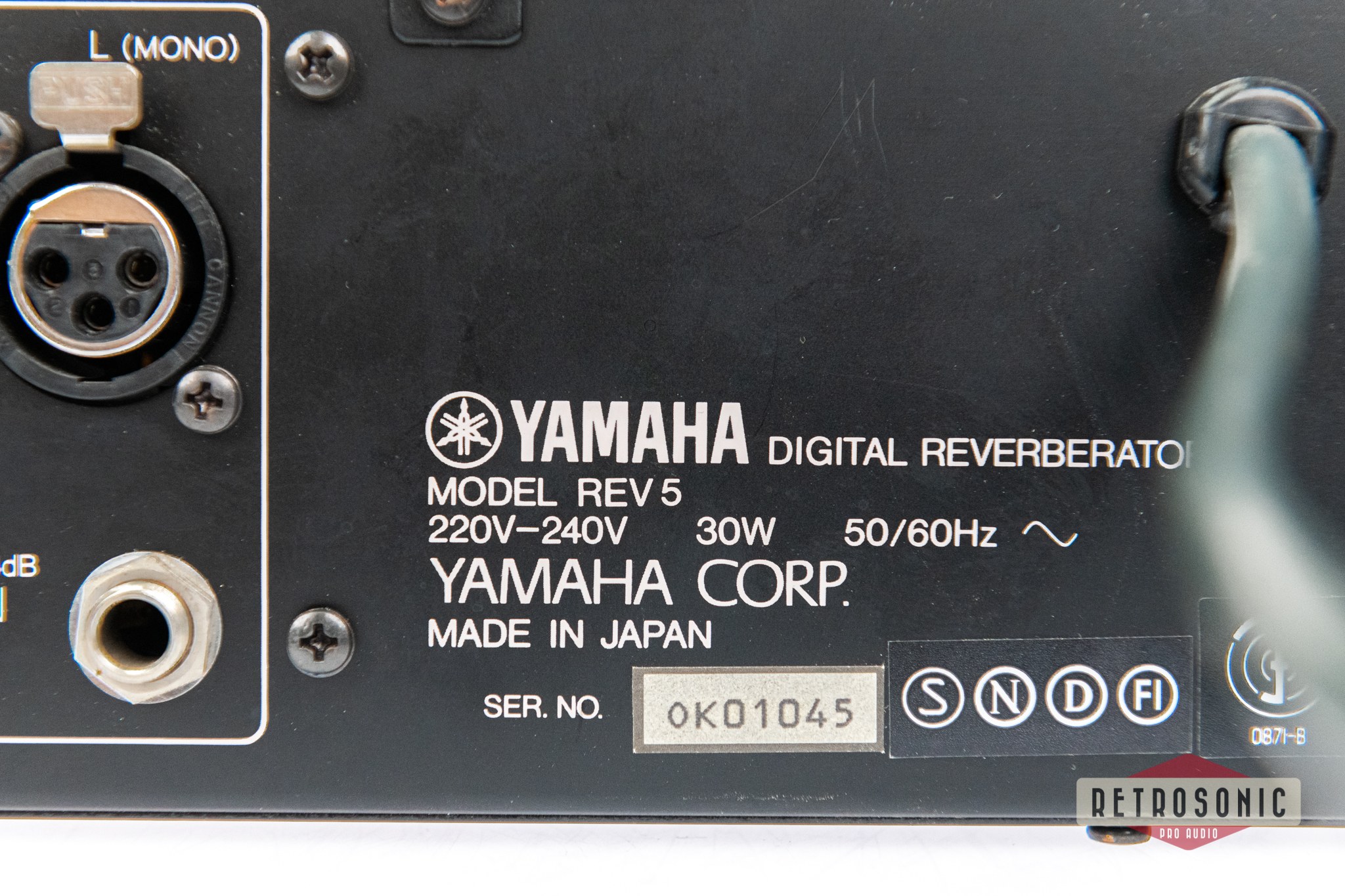 Yamaha REV-5 Digital Reverberator
