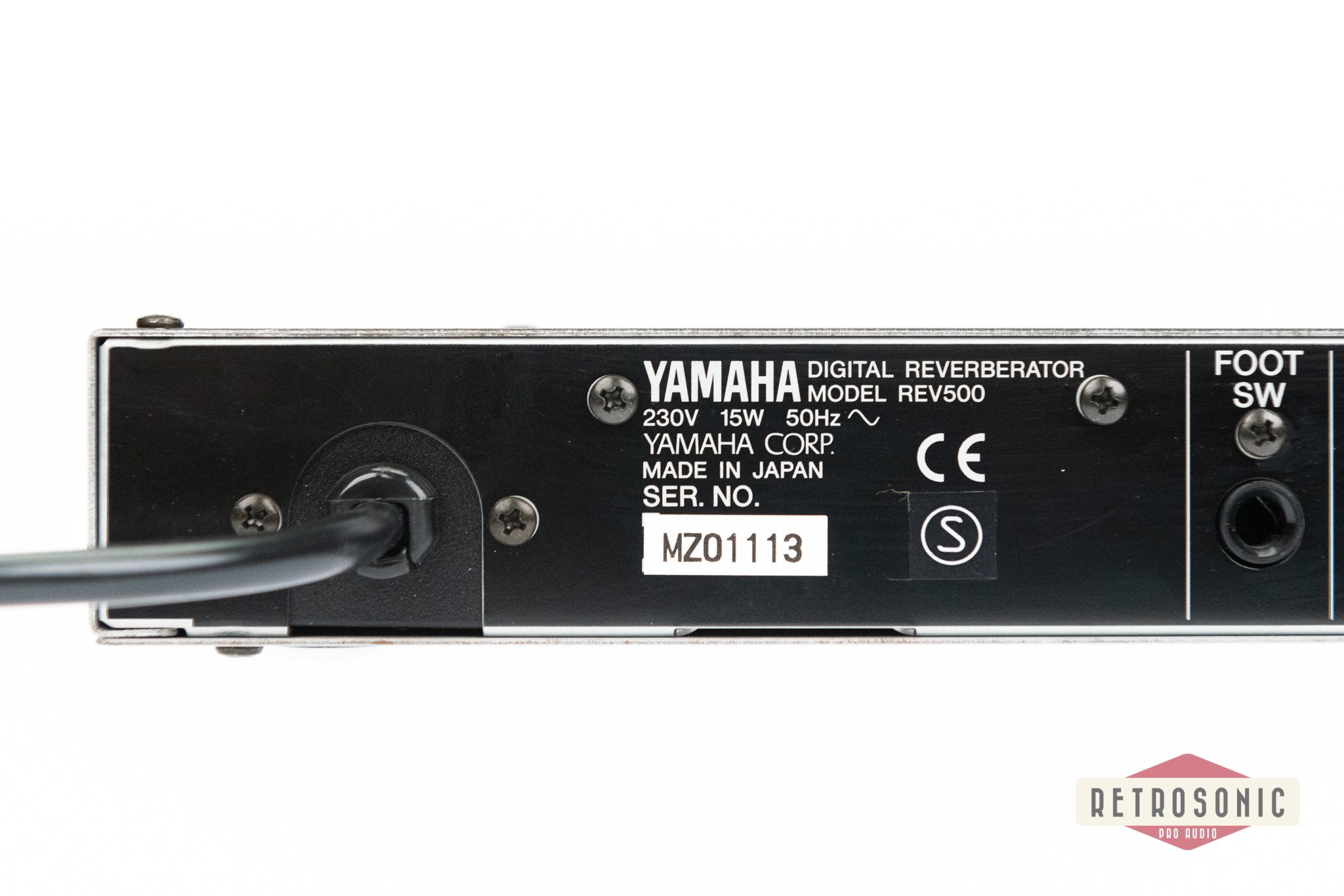 Yamaha REV-500 Digital Reverberator #1