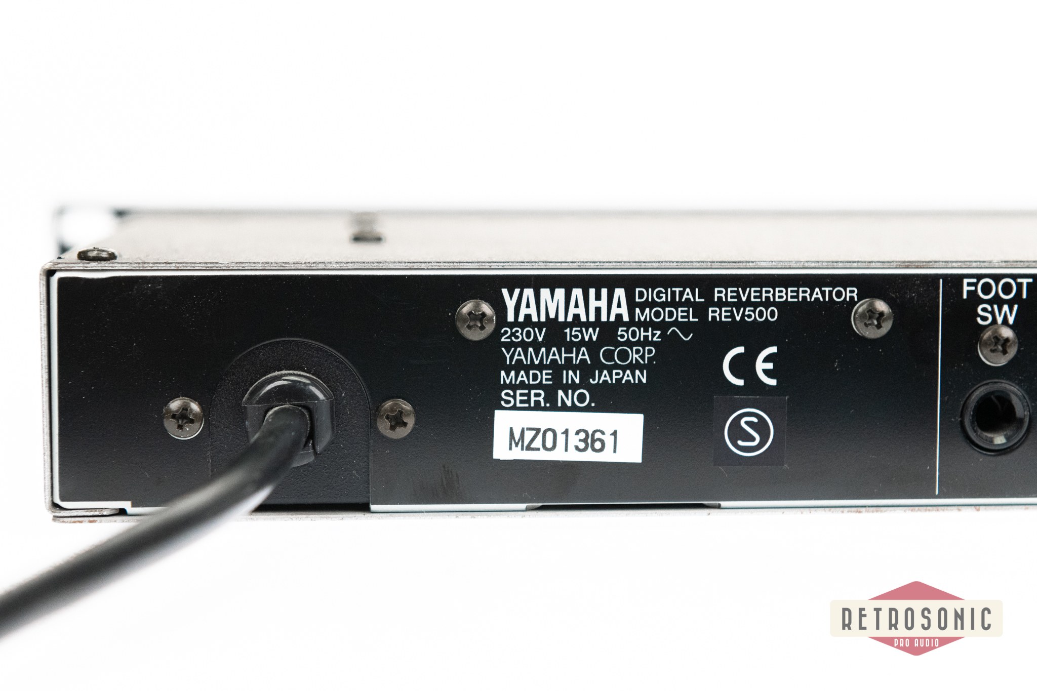 Yamaha REV-500 Digital Reverberator #1