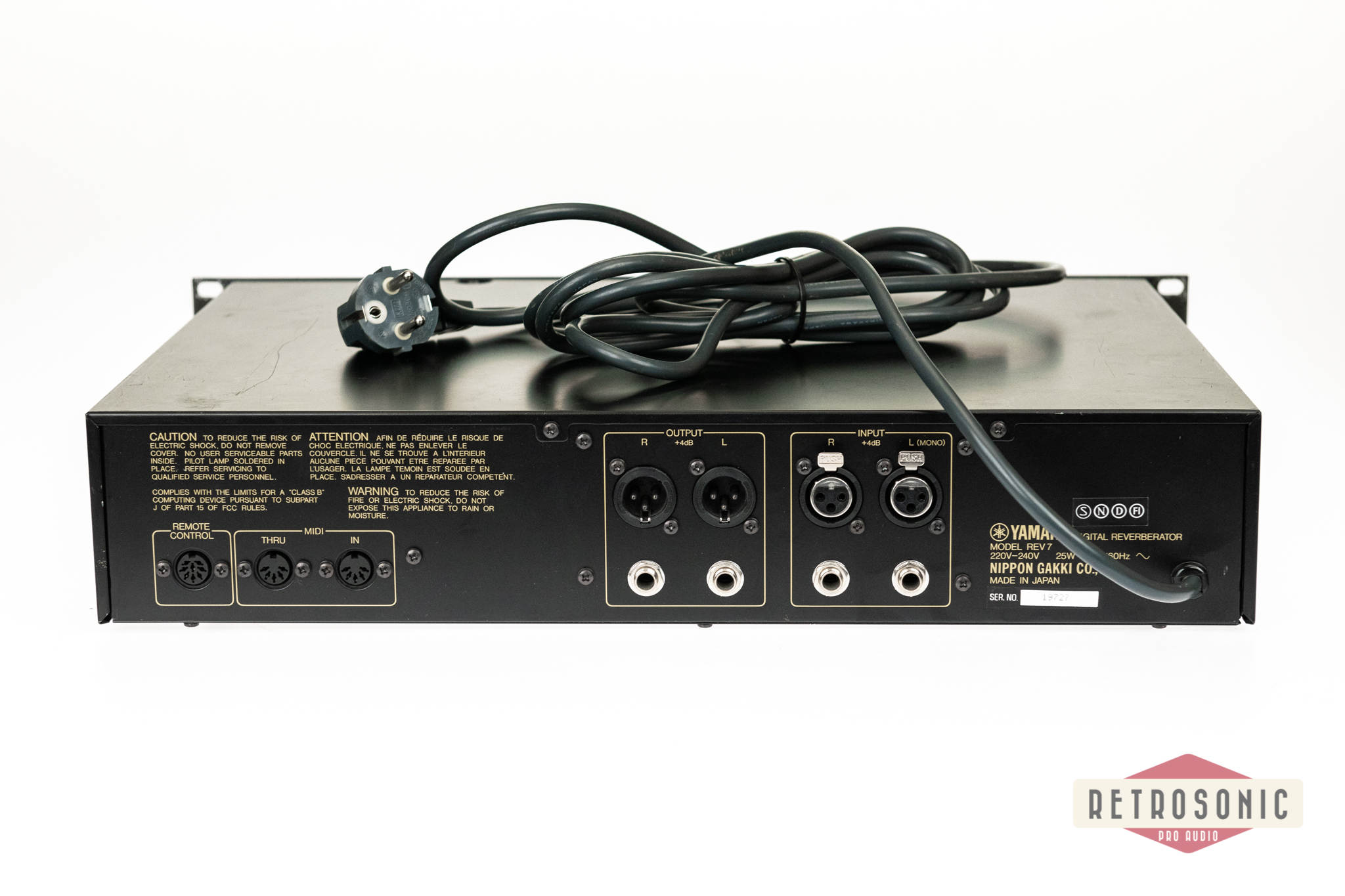 Yamaha REV-7 Digital Reverberator