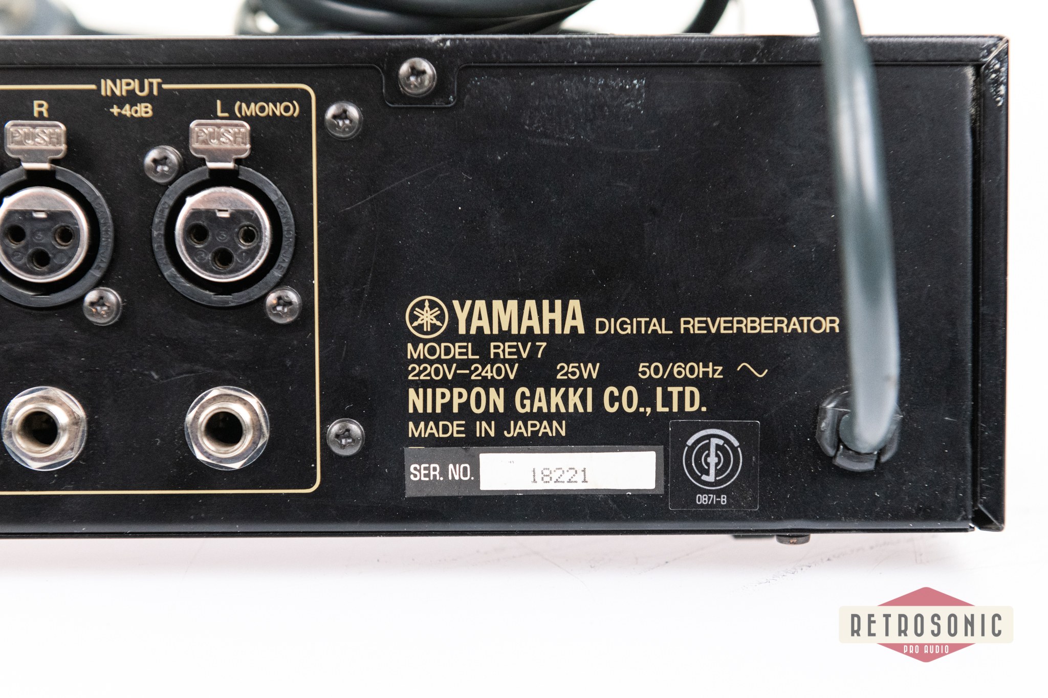 Yamaha REV 7 Digital Reverberator