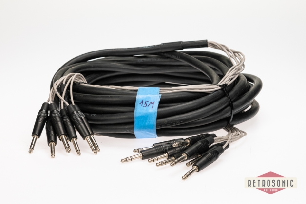 Zeck 8-pair Studio Line 15m TRS-TRS Neutrik